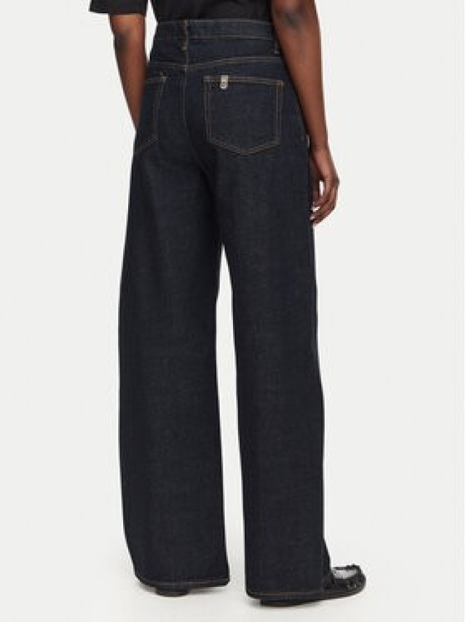 Liu Jo Jeansy UF6160 D4854 Granatowy Straight Fit