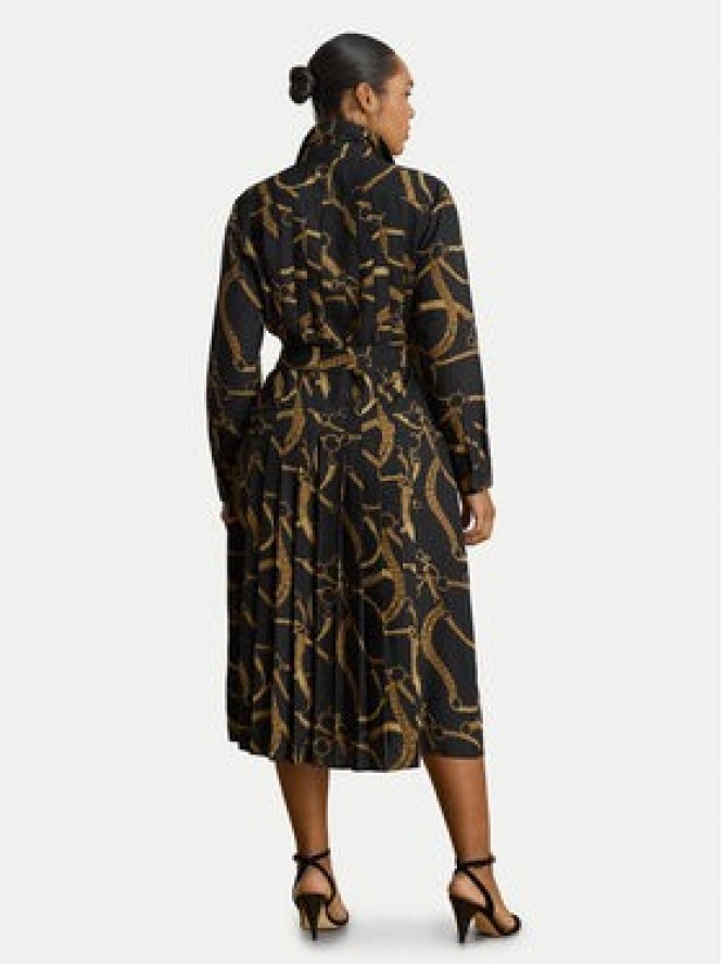 LAUREN RALPH LAUREN Sukienka koszulowa 200P13730001 Czarny A-Line Fit