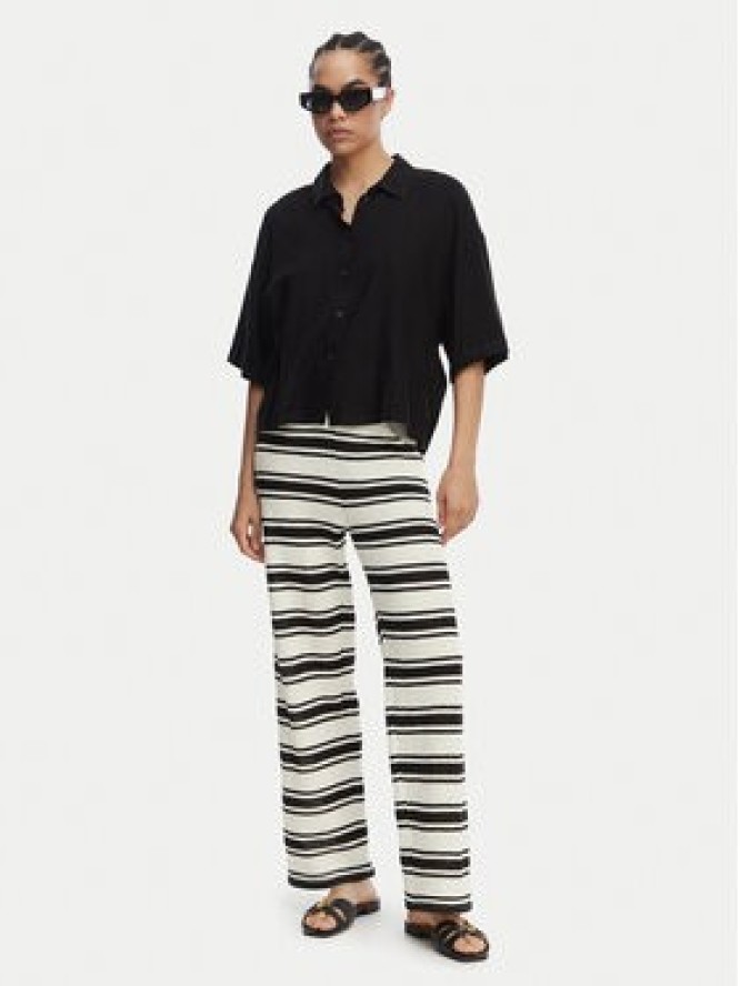 Ysabel Mora Spodnie dzianinowe 86217 Beżowy Relaxed Fit