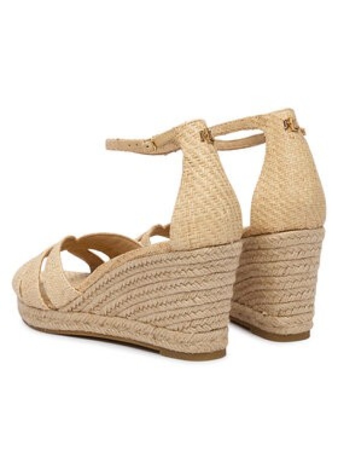 LAUREN RALPH LAUREN Espadryle 802P10424001 Beżowy