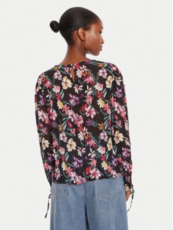 Desigual Bluzka Flori 25WWBW03 Czarny Regular Fit