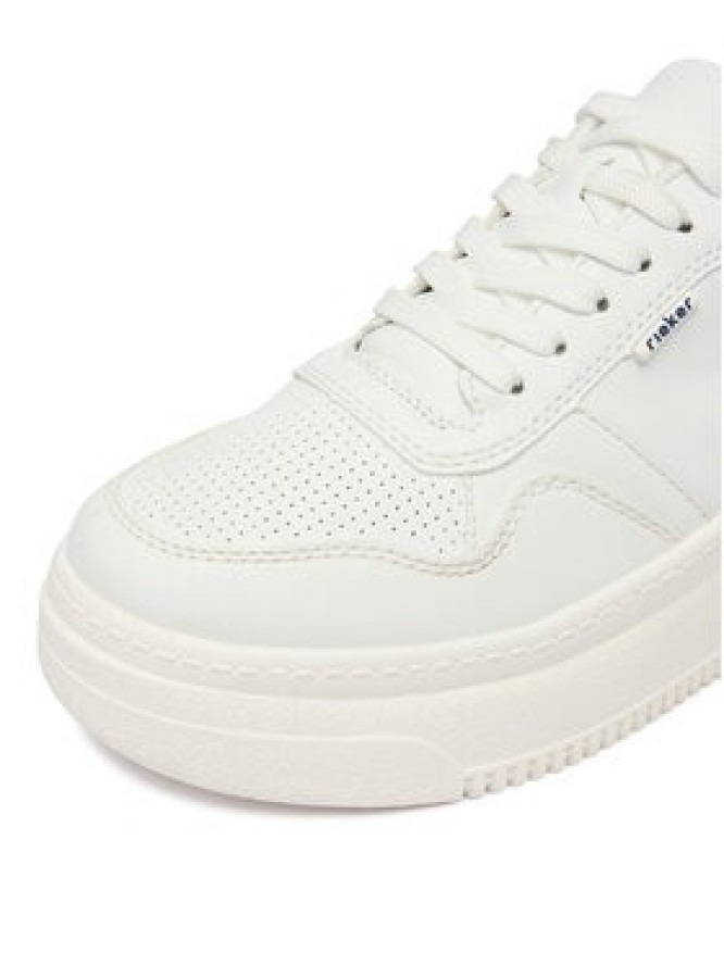 Rieker Sneakersy M7811-80 Biały