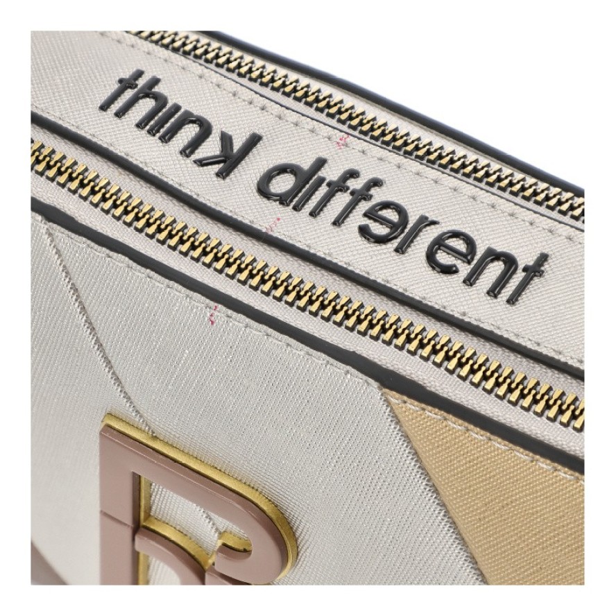 Srebrna Zgrabna Torebka Damska Pepe Moll