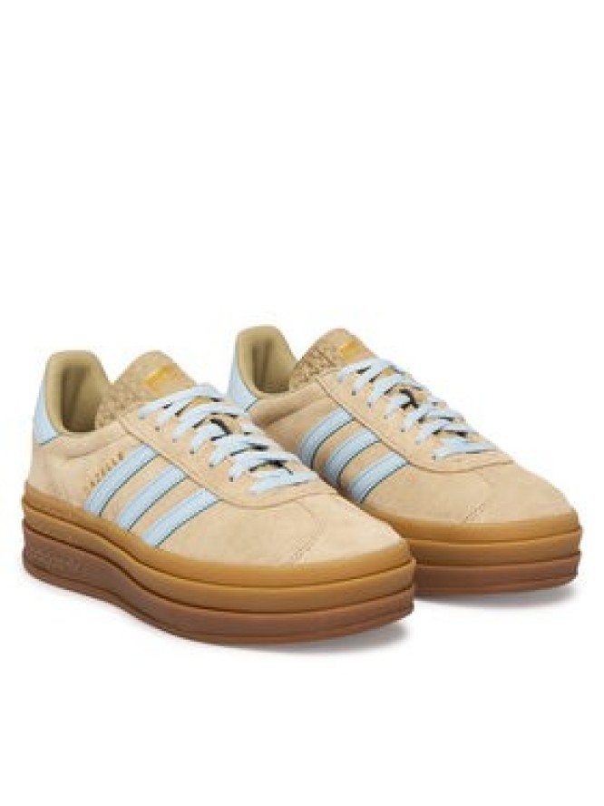 adidas Sneakersy Gazelle Bold IH6791 Beżowy