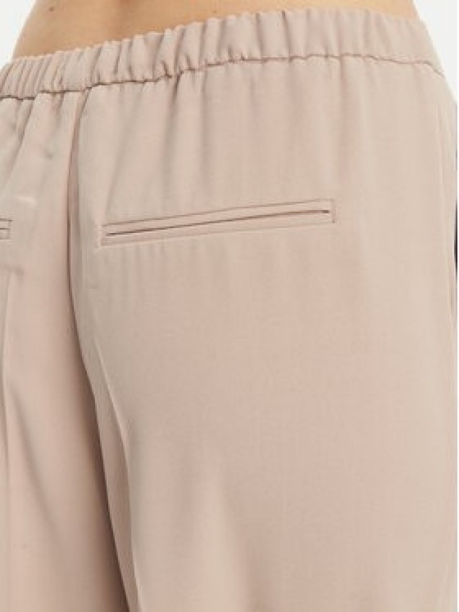 ONLY Spodnie materiałowe Leila 15338347 Beżowy Wide Leg