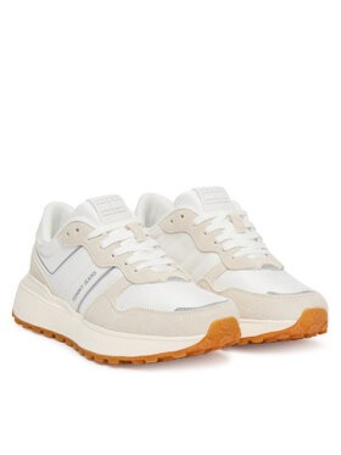 Tommy Jeans Sneakersy Tjw Cleated Runner EN0EN02788 Biały