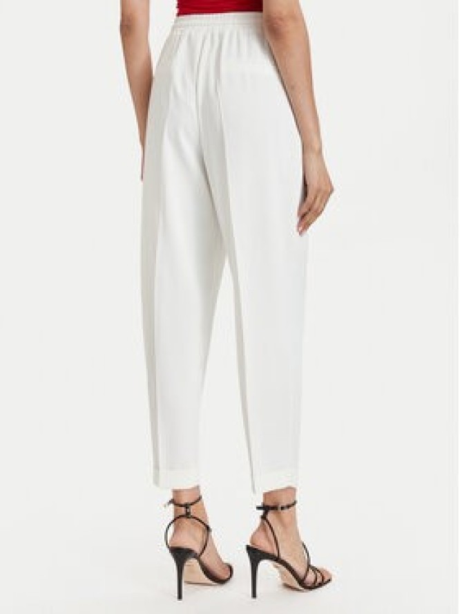 ACCESS FASHION Spodnie materiałowe 63-5101-183 Biały Regular Fit