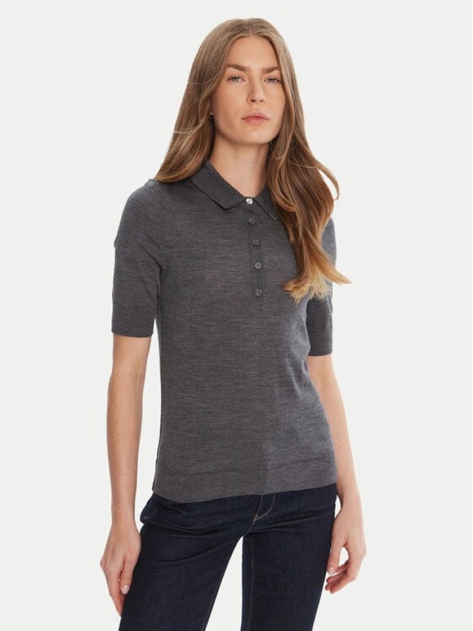 BOSS Sweter Fidenka 50545015 Szary Regular Fit