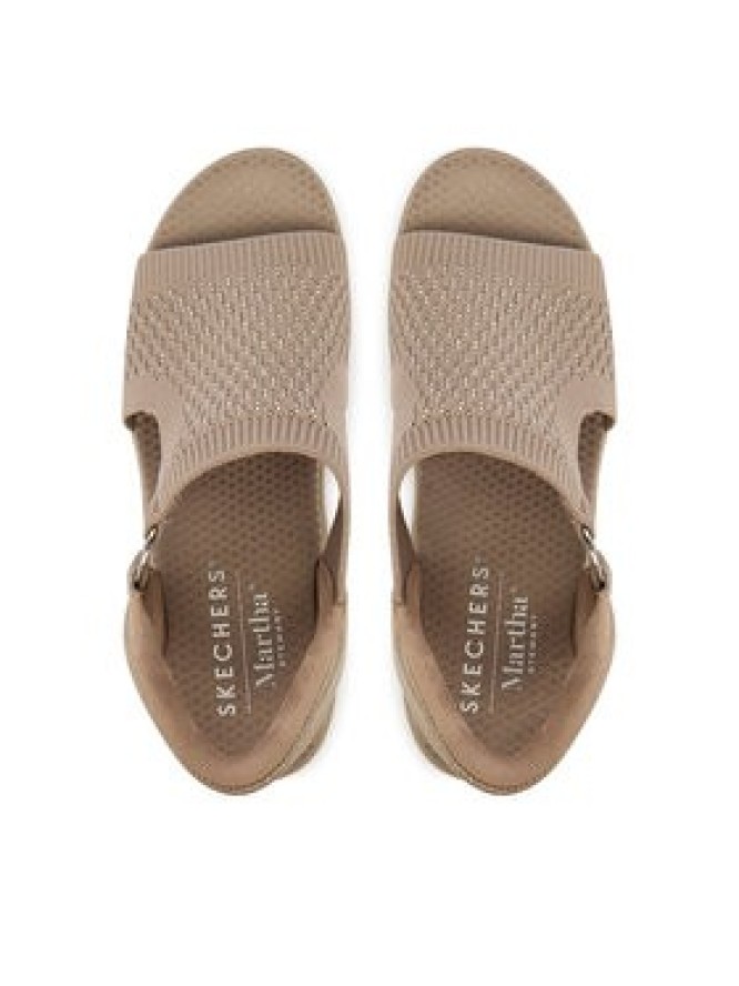 Skechers Sandały Martha Stewart: Pier-Lite - Park Path 188001/TPE Beżowy