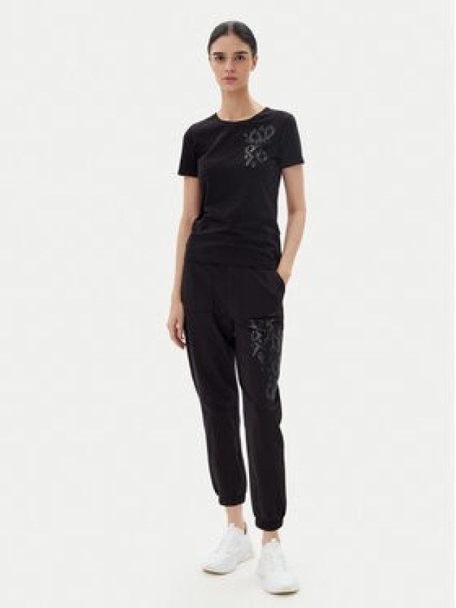 EA7 Emporio Armani Spodnie dresowe 7W000480 AF13135 UC001 Czarny Regular Fit