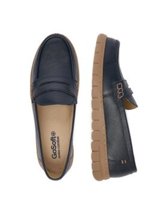 Go Soft Mokasyny CEO-WI23-GHANA-15 Granatowy