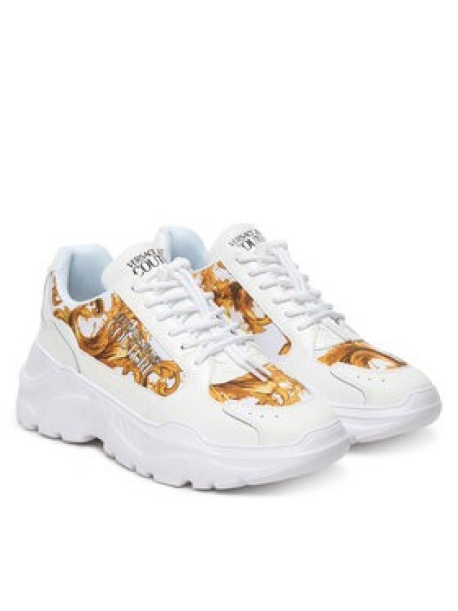Versace Jeans Couture Sneakersy 80VA3SC7 ZSD94 G03 Biały