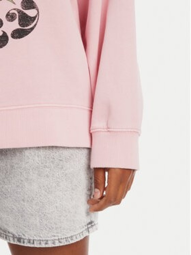 Roxy Bluza ERJFT04997 Różowy Relaxed Fit