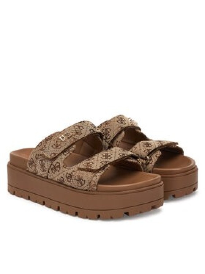Guess Klapki FLJF2X FAL03 Beżowy