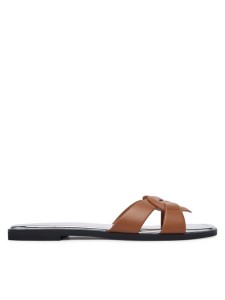 LOVE MOSCHINO Klapki JA28092G0OIAX200 Brązowy