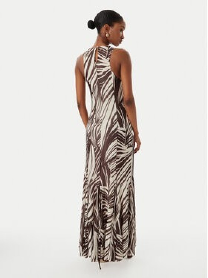 Guess Sukienka wieczorowa W6GK13 K2943 Brązowy Slim Fit