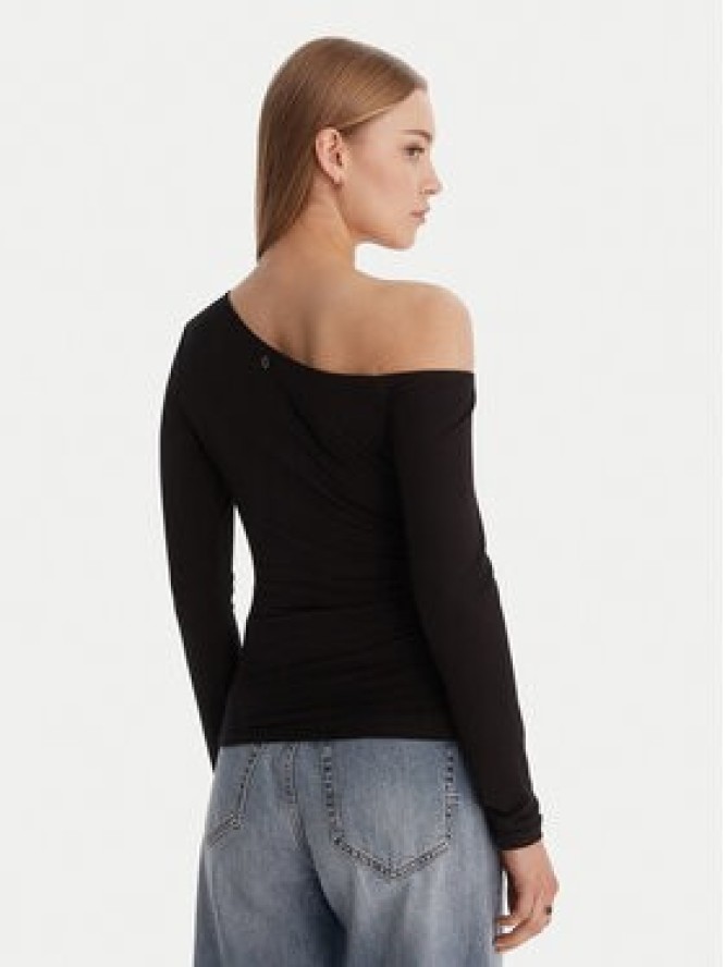 Guess Bluzka W6RP02 KC1J2 Czarny Regular Fit