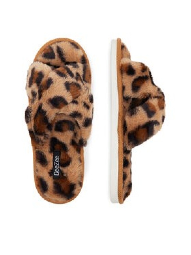 DeeZee Kapcie VT2478 Brązowy