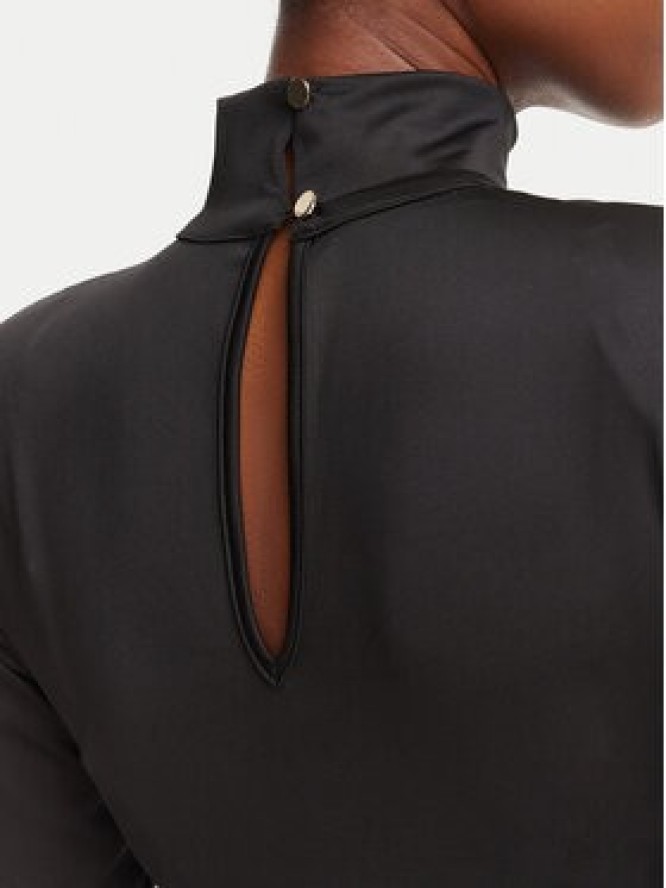 Rinascimento Sukienka wieczorowa CFC0020494002 Czarny Slim Fit