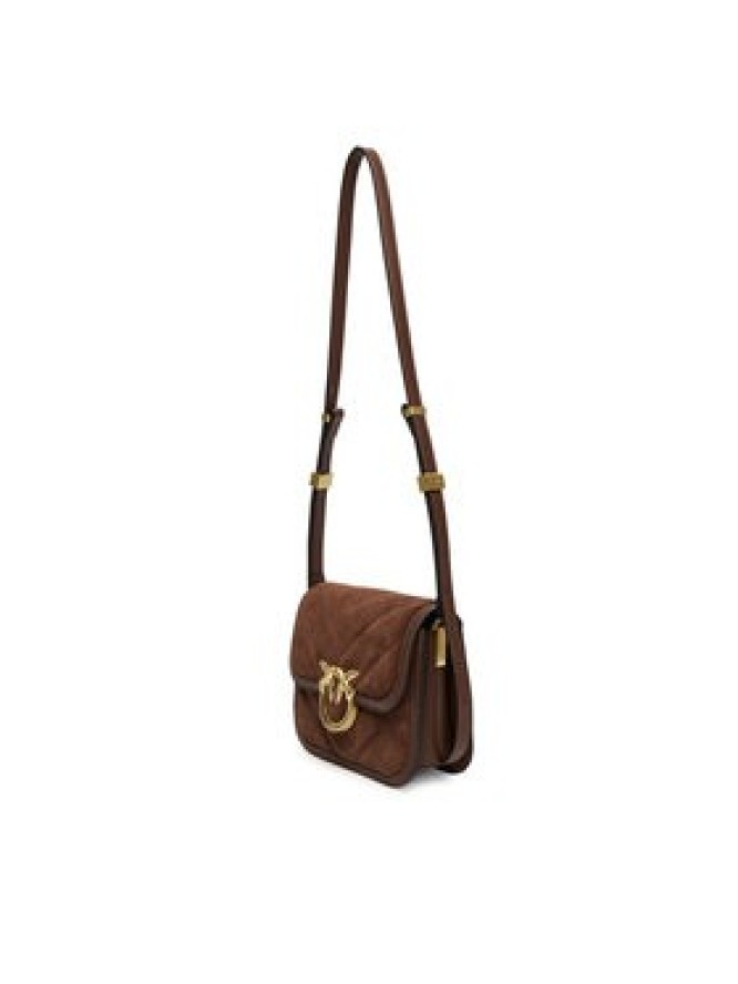 PINKO Torebka Love Box Bag Fl Mini AI 25-26 PLTT 104297 A2JH Brązowy