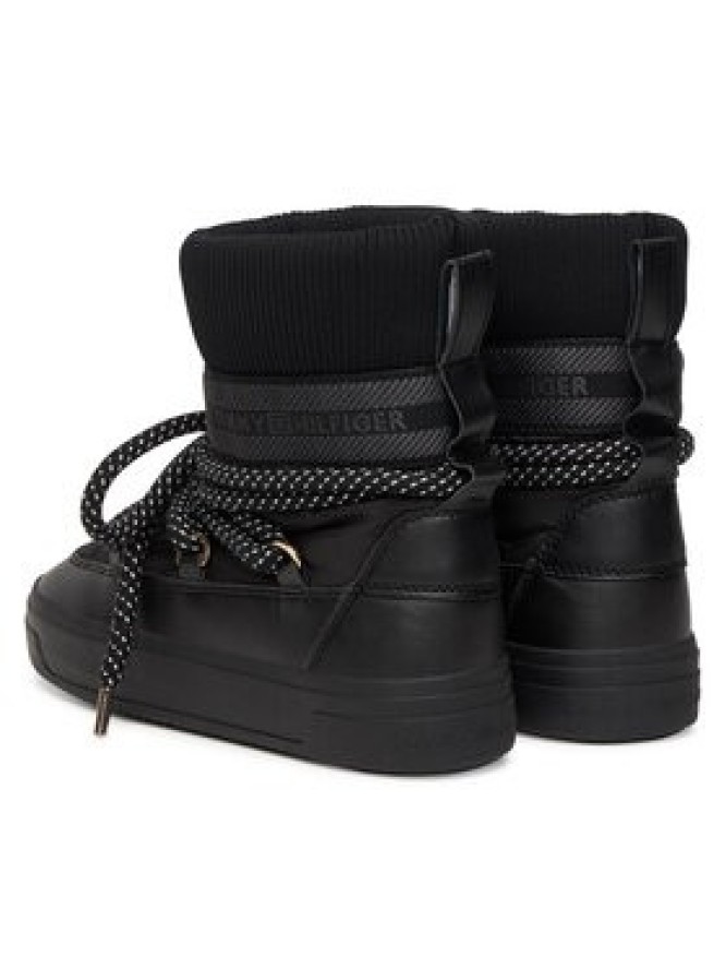 Tommy Hilfiger Śniegowce Snow Boot Water Repellent FW0FW09260 Czarny