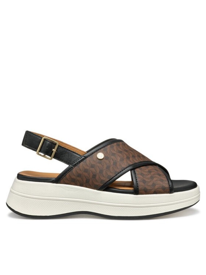 Geox Sandały D Spherica Ecub-3 S D550VB 00485 C6238 Brązowy