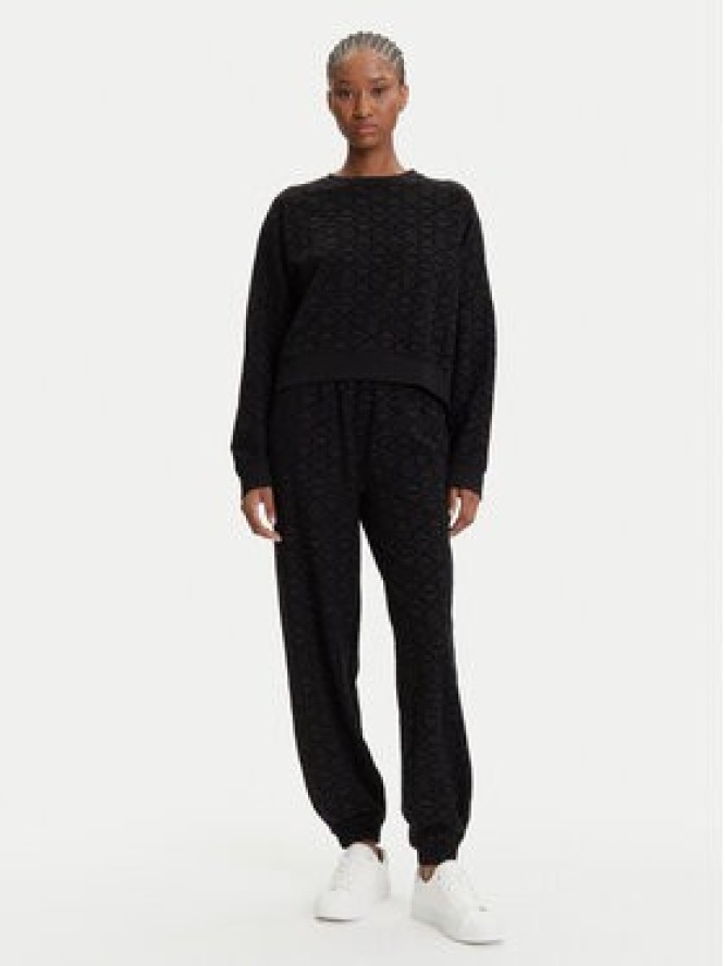 HUGO Bluza 50545210 Czarny Regular Fit