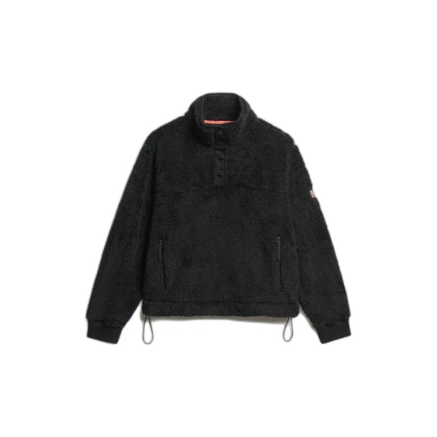Sweter ultra-miękki z kołnierzem typu trucker dla kobiet Superdry