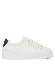 Tommy Hilfiger Sneakersy Chic Cupsole FW0FW09107 Écru