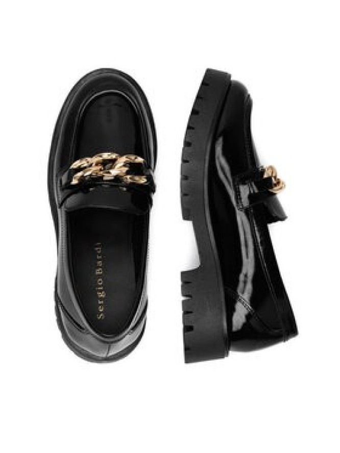 Sergio Bardi Loafersy ARC-E1091-03SB Czarny
