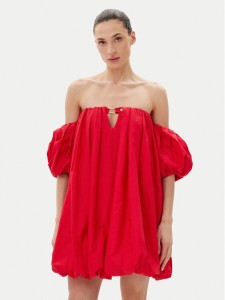 PINKO Sukienka letnia 105211 A2LD Czerwony Regular Fit