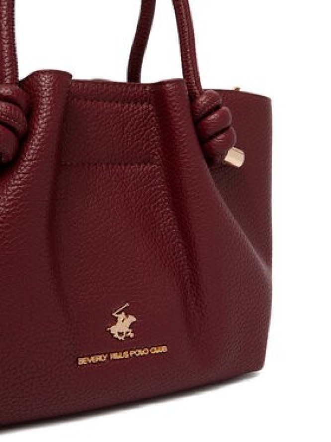 Beverly Hills Polo Club Torebka EO-BHPC-C-015-10 Bordowy