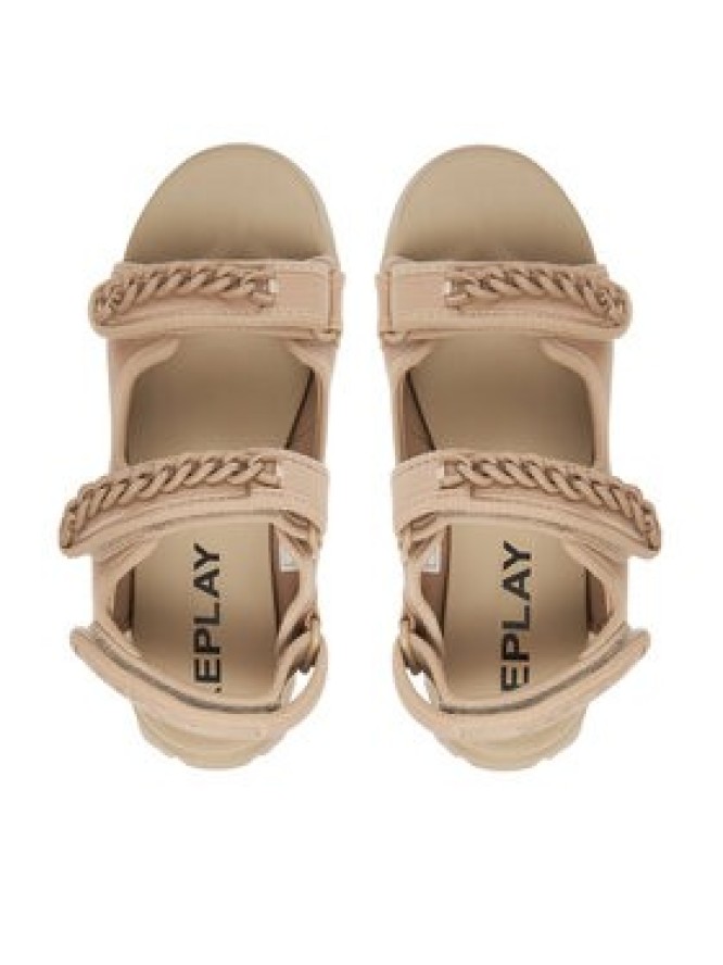 REPLAY Sandały GWSA6.000.C0006T Beżowy