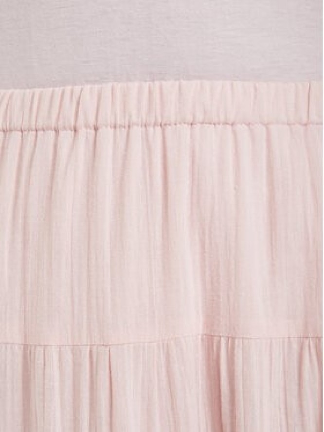 ONLY Spódnica maxi Kelly 15374229 Różowy jasny A-Line Fit