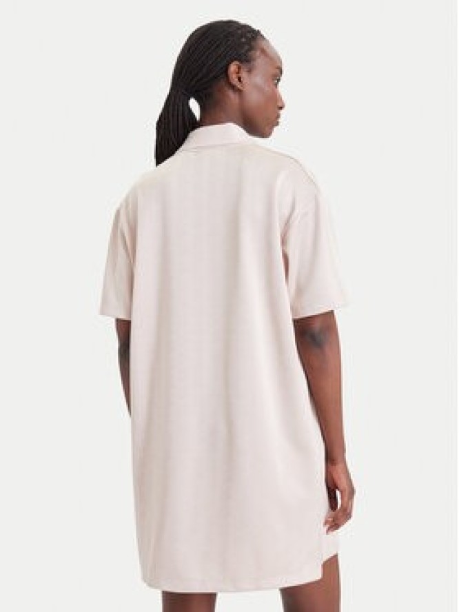 Lacoste Sukienka codzienna EF8309 Różowy jasny Regular Fit
