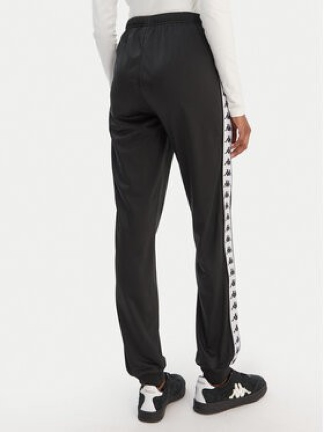 Kappa Spodnie dresowe Banda Wrastoria 303R5K0 Czarny Slim Fit