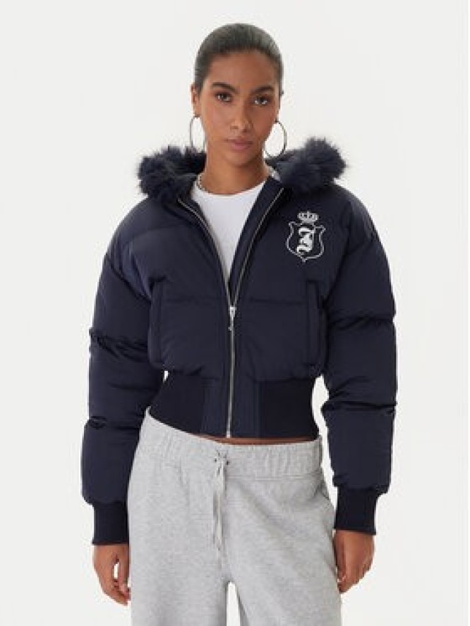Juicy Couture Kurtka zimowa JCOIJ225557 Granatowy Oversize