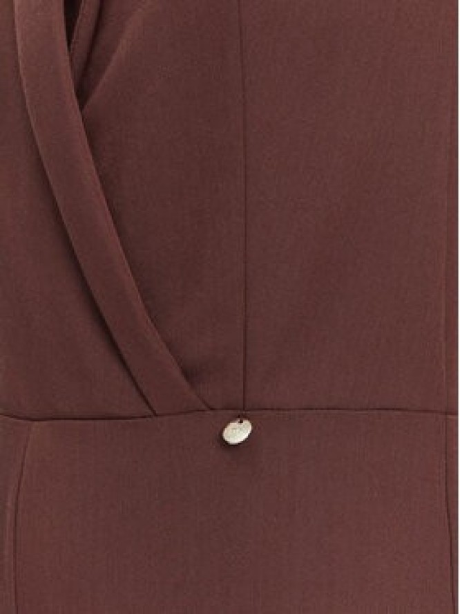 Rinascimento Kombinezon CFC0123735003 Brązowy Regular Fit