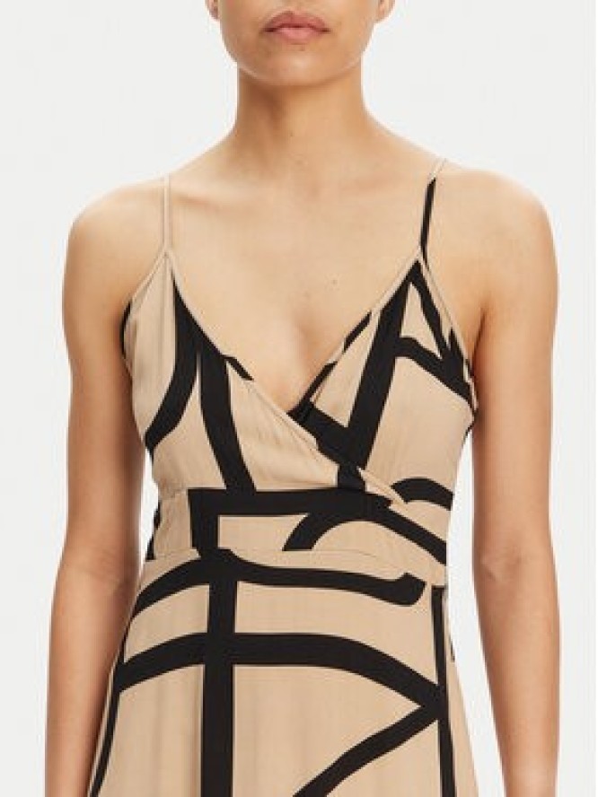 ONLY Sukienka letnia Nova 15317840 Beżowy Regular Fit