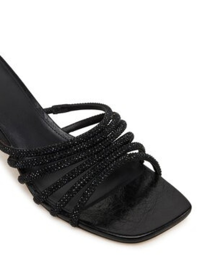 MICHAEL Michael Kors Klapki Haisley 40T5HSMS1S Czarny