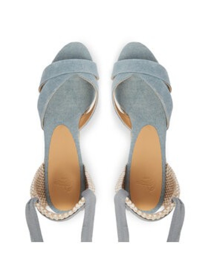 Castañer Espadryle Cecilia C/6/292 25632 Niebieski jasny