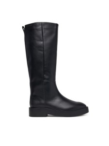 Calvin Klein Kozaki Conc Welt High Boot Lth HW0HW03213 Czarny