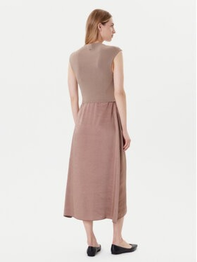 BOSS Sukienka codzienna Ferdolini 50542873 Beżowy Regular Fit