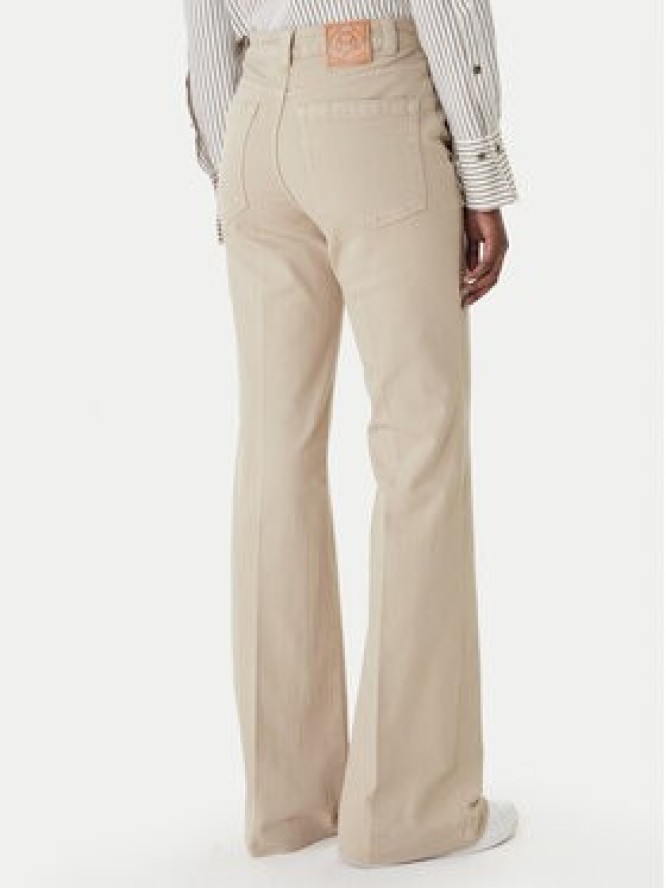 Marella Jeansy Esodo 2613131034 Beżowy Flare Fit