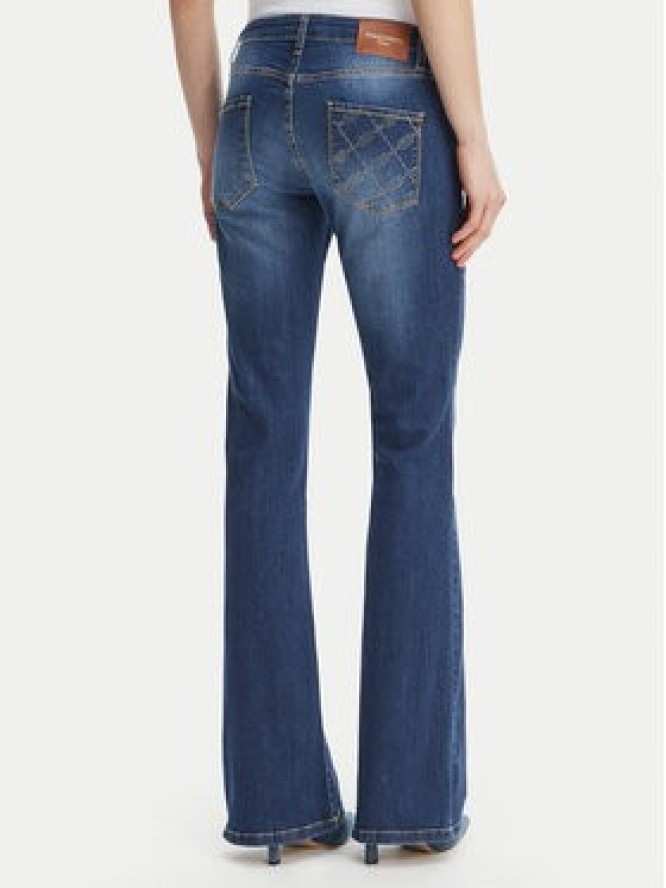 Rinascimento Jeansy CFC0127828003 Granatowy Slim Fit