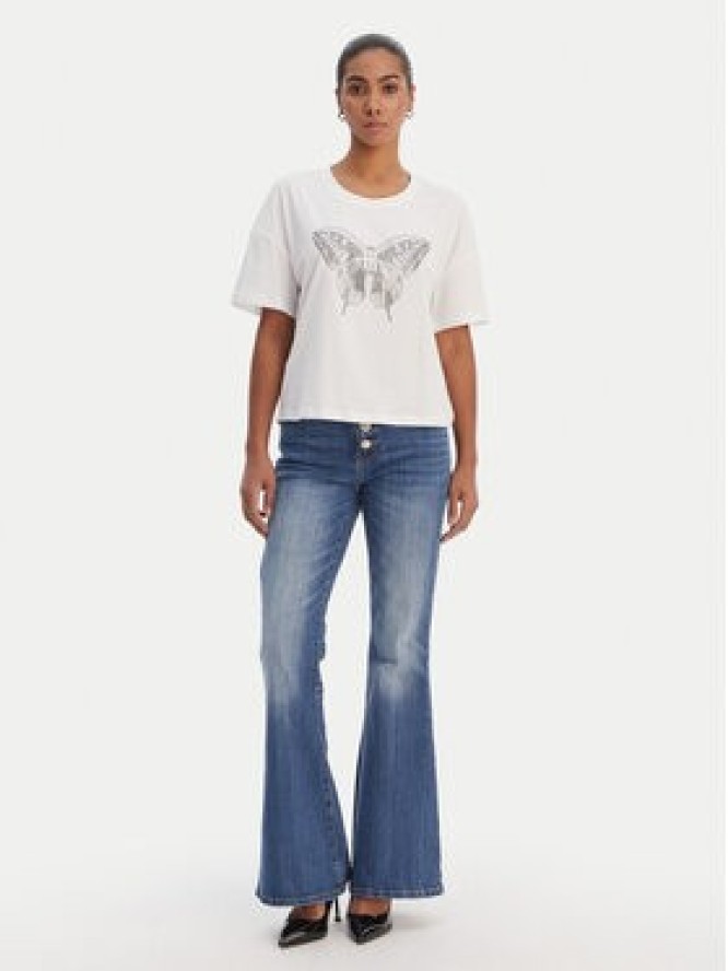 Fracomina Jeansy FR26SVA012D40102 Niebieski Bootcut Fit