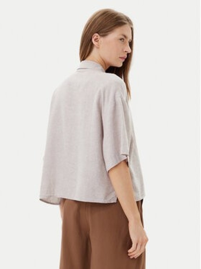 Vero Moda Koszula Linn 10306820 Szary Relaxed Fit