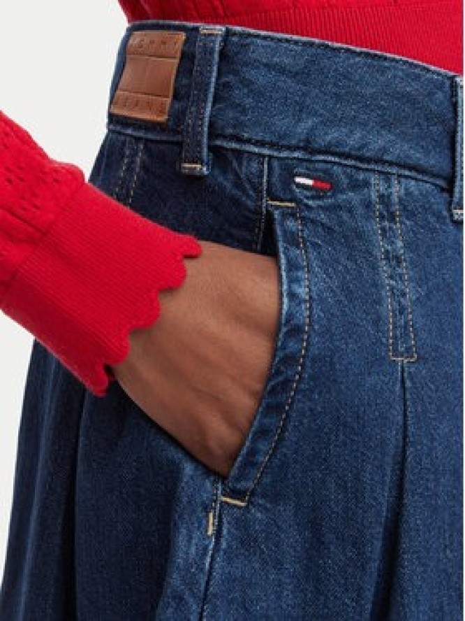 Tommy Jeans Spódnica jeansowa DW0DW22897 Niebieski Regular Fit