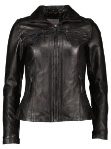 7eleven Skórzana kurtka w kolorze czarnym rozmiar: 40