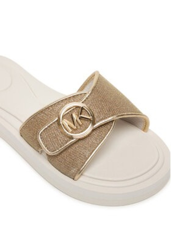 MICHAEL Michael Kors Klapki 40R6MKFA1D Złoty